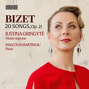 Justina Gringyte - Bizet: 20 Songs, Op. 21  [COMPACT DISC - CD]
