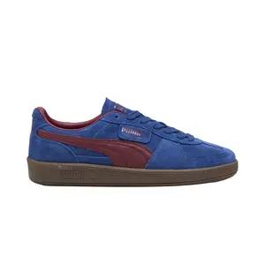 PUMA Mens Palermo Lace Up Sneakers Shoes Casual - Blue