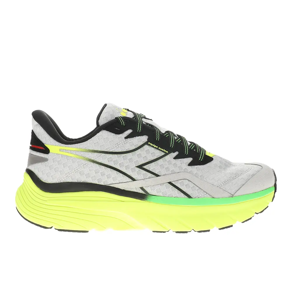 diadora Mens Equipe Nucleo Running Sneakers Shoes - Grey