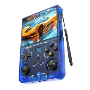 R36S Retro Handheld Game Console with Linux OS 3000mAh Battery 64GB/128GB Memory 20000 Classic Games 10 Emulators Two-Player Mode for Nostalgic Gamers