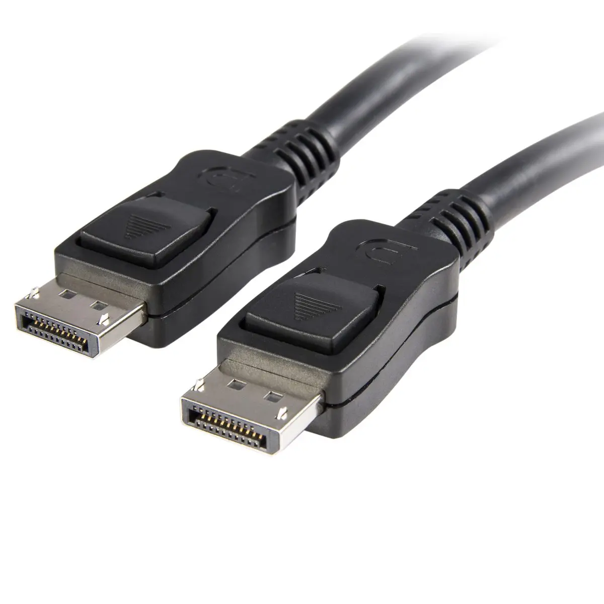 StarTech 6' DisplayPort 1.2 Cable with Latched Ends, 30 AWG, High-Speed Video Signal Transmission Cable for Desktop & Laptop Components