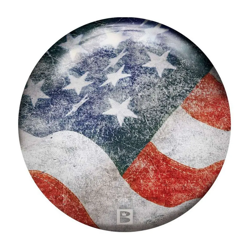 Brunswick Stars and Stripes Viz-A-Ball  Bowling Ball