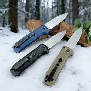 4400/4300  Folding Knife, High-Quality Pocket Knife, Kitchen Tool, Multi-Functional Lightweight, Ideal for Camping Fishing, Perfect Gift