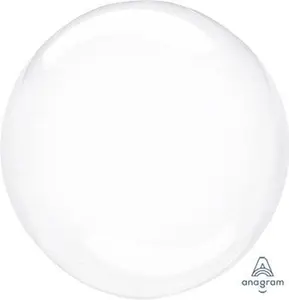 18" Crystal Clearz Transparent Bubble Balloon (10 PACK) #82841