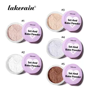 Lakerain Kimchi Set And Bake Setting Powder for Flawless Baking Finish, Translucent Loose Matte Powder for Makeup, Long Lasting Oil Control for All Skin Types