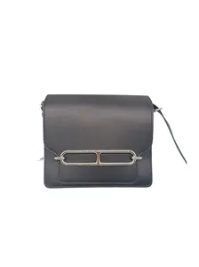 Pre-owned HERMÈS leather Crossbody Bags Hermes Mini Roulis 23