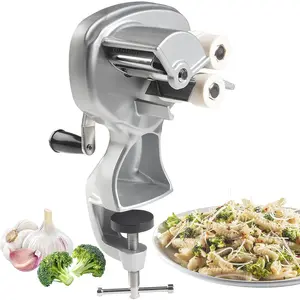 CucinaPro Cavatelli Maker Machine w Easy to Clean Rollers - Makes Gnocchi, Pasta Seashells and More - Recipes Included, Homemade Pasta Maker Set