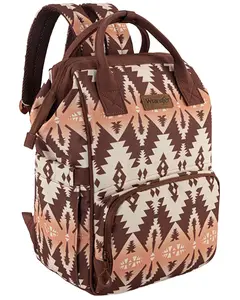 Wrangler Women's Callie Southwestern Print Backpack - Wg2204-9110 Br