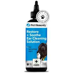 Pet Honesty Restore + Soothe Ear Cleaner (4 Ounce)