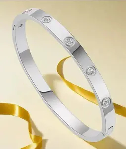 Classic Bangle Bracelet - Silver