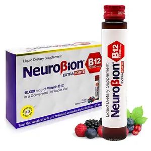 Neuro B12 Exta Forte Liquid Supplement – 10 Vials with Vitamin B12 & B6