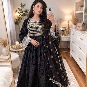 Afghani Black dress