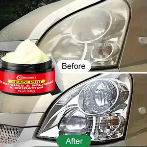 Car Headlight Repair Kit, Front Light Maintenance Tool Set, Scratch and Yellowing Polish, Lens Polishing Agent, Car Care Essentials