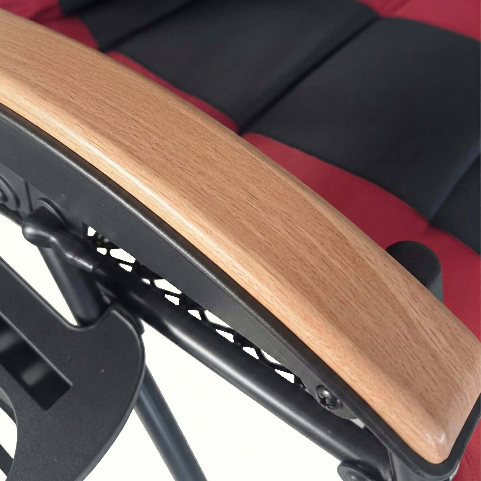 Viral Trending Oversized Padded Zero Gravity Chair | 30" Extra Wide Seat Anti-Gravity Lounger for Big & Tall, Foldable Patio Recliner with Side Cup Holder, Supports 400 LBS for Indoor Outdoor Camping Backyard Porch