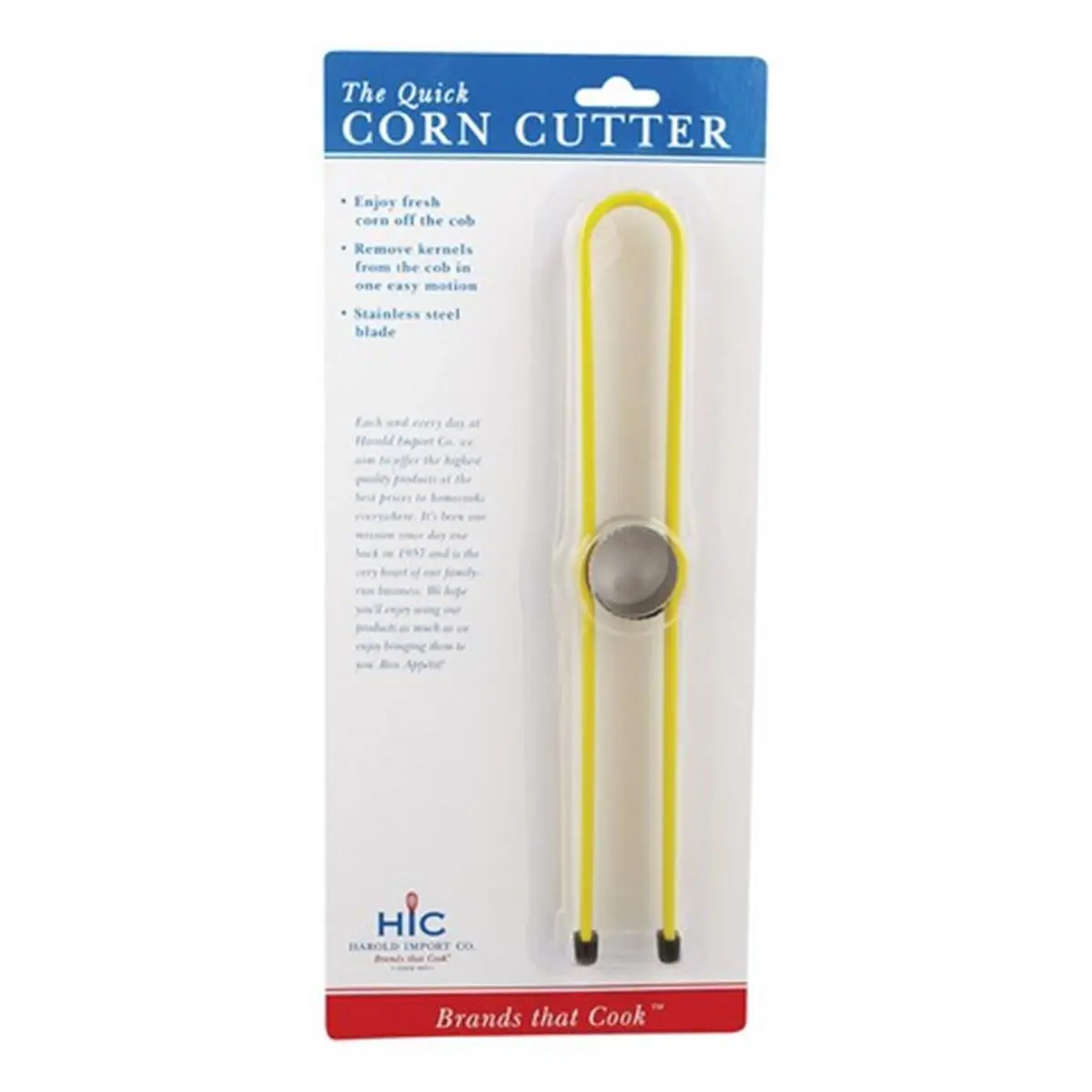 Harolds Kitchen 42241 Corn Cob Steel Cutter