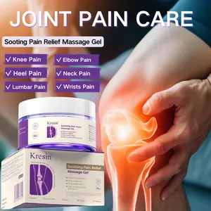 Kresin Rapid Relief Muscle Gel – Soothes knees,lumbar, joint, neck,hands, and feet; contains boswellia, turmeric Healthcare emu oil Wellness