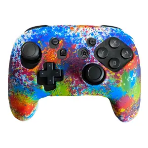 JenDore Colorful Anti-Slip Silicone Grip Cover Compatible with Nintendo Switch Pro Controller