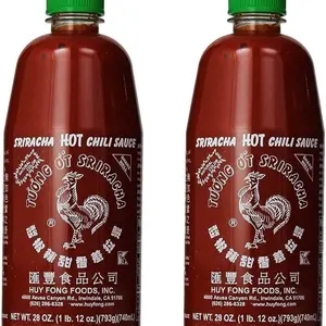 Sriracha Hot Chili Sauce 28oz, pack of 2