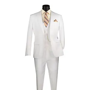VINCI: 3pc Slim Solid Suit SV2900