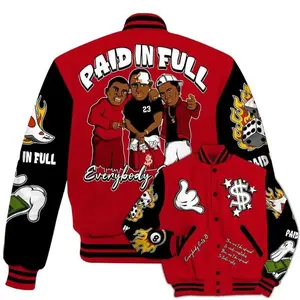 Varsity Jacket To Match Bred Velvet 11s, Baseball Varsity Jacket, Sporty Streetwear Look, Everyday Casual Jacket