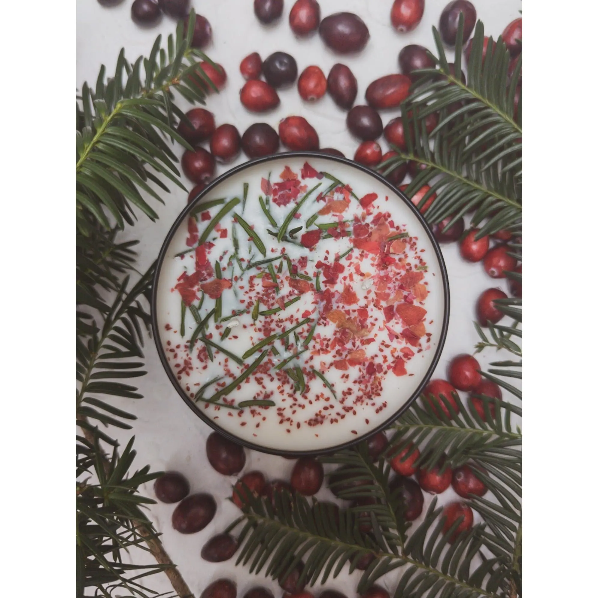 GATHER HERE Cranberry Pine Candle