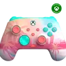 Turtle Beach Pacific Skyline Wireless Gaming Controller for Xbox, PC, Smartphone & Mobile Devices - RGB Lighting, TMR Thumbsticks, Dual Rumble Motors, Mappable Back Buttons, Bluetooth Connection, Rechargeable, Included Cable, City-Ready, Gifts for Him