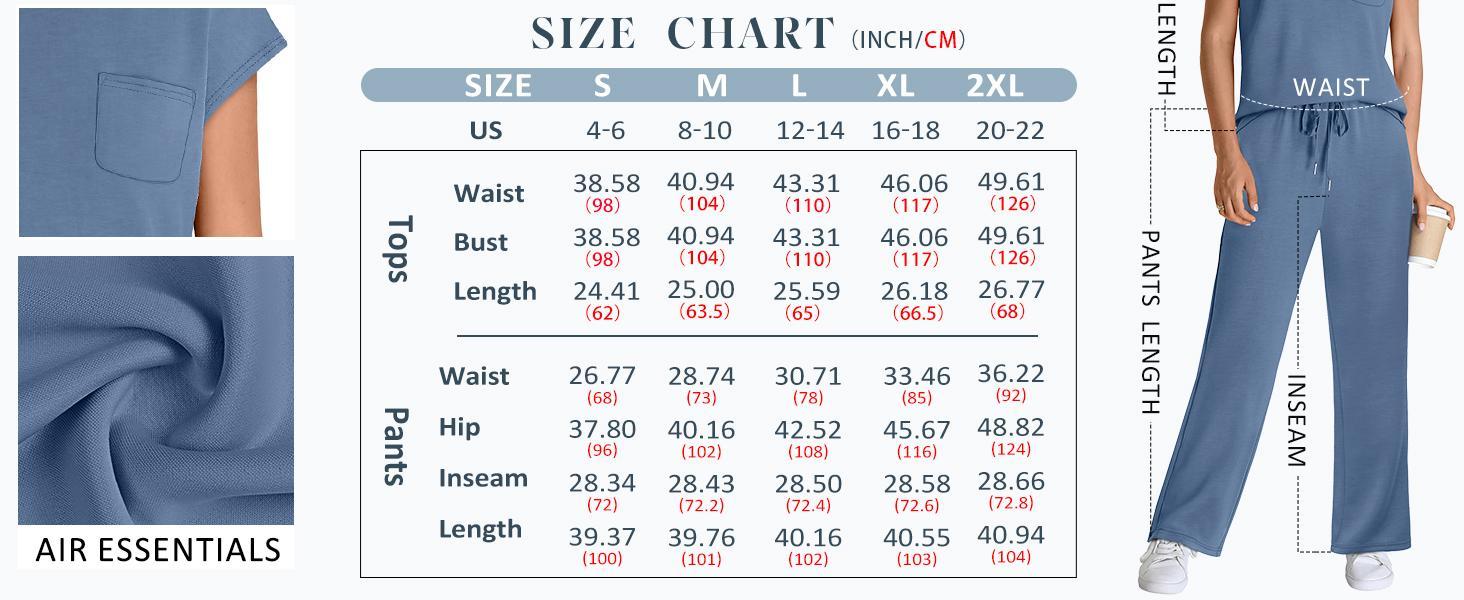 OFEEFAN Womenswear 2 Piece Sets for Women Casual Summer Travel Vacation Outfits Cap Sleeve Lounge Set Chic Crewneck Soft Silky Breathable Clothes