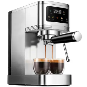 Espresso Machine 20 Bar, Professional Espresso Machine with Milk Frother and Touchscreen, Expresso Coffee Machines with Adjustable Temperature,for Cappuccino, Latte