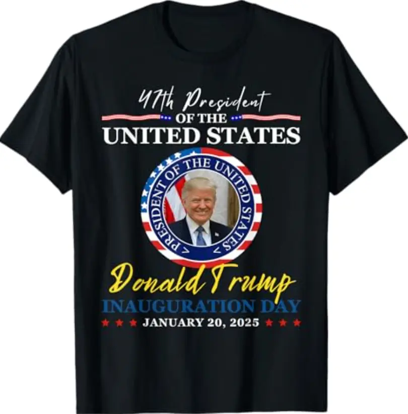 President Donald Trump Inauguration Day 2025 Memorabilia T-Shirt, Shirt for Men, Shirt for Woman, Inauguration Day Shirt