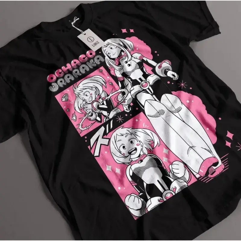 Ochaco Uraraka T-Shirt | Oversized MHA Anime Graphic Tee