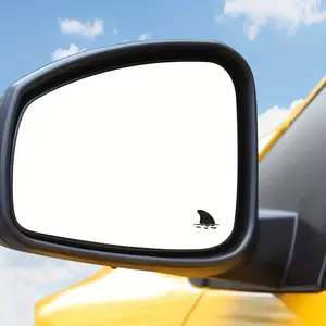 4PCS/SET Minimalist Cool Shark Fin Logo Sticker Decal Car Stickers - For car rearview mirrors, backpacks, notebooks. Full of cold and sleek marine cool vibe, add hardcore cool logo. A favorite decor for marine cool style lovers!