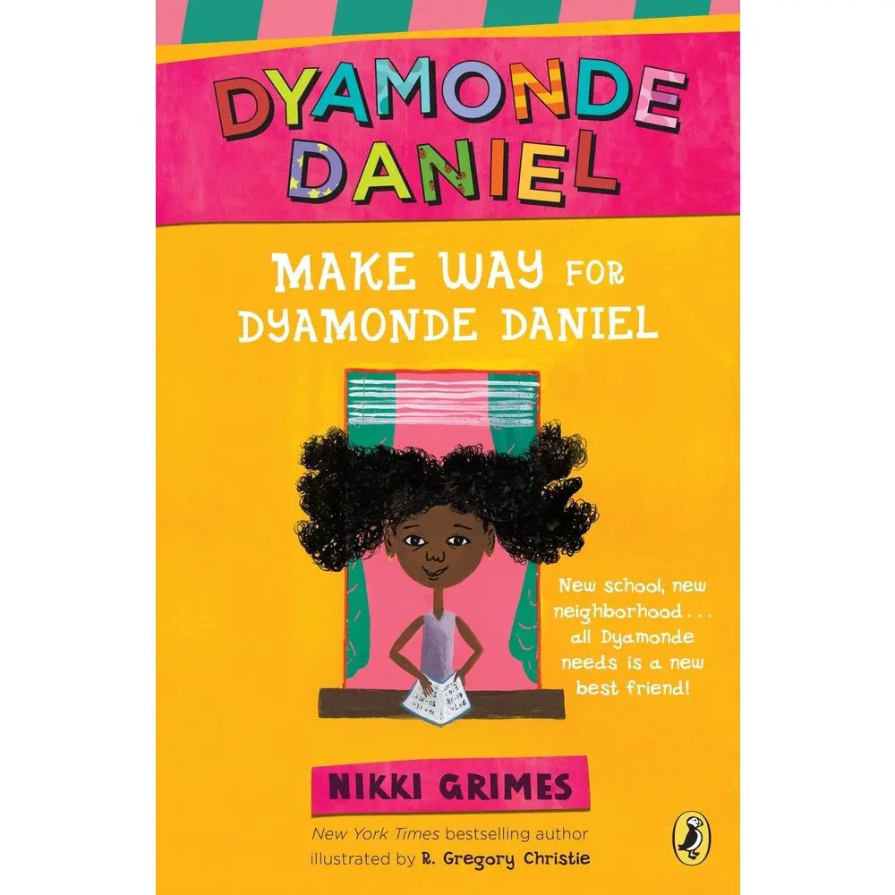 Used Paperback Book - Make Way for Dyamonde Daniel by Nikki Grimes (English) - Dyamonde Daniel Books Series, Grade School Confident Children Educational Supply