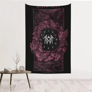 Sleep Token Vintage Tapestry 30*40 Inch - Suitable for Home Decor, Bedroom, Living Room and Dorm - wall decor flags