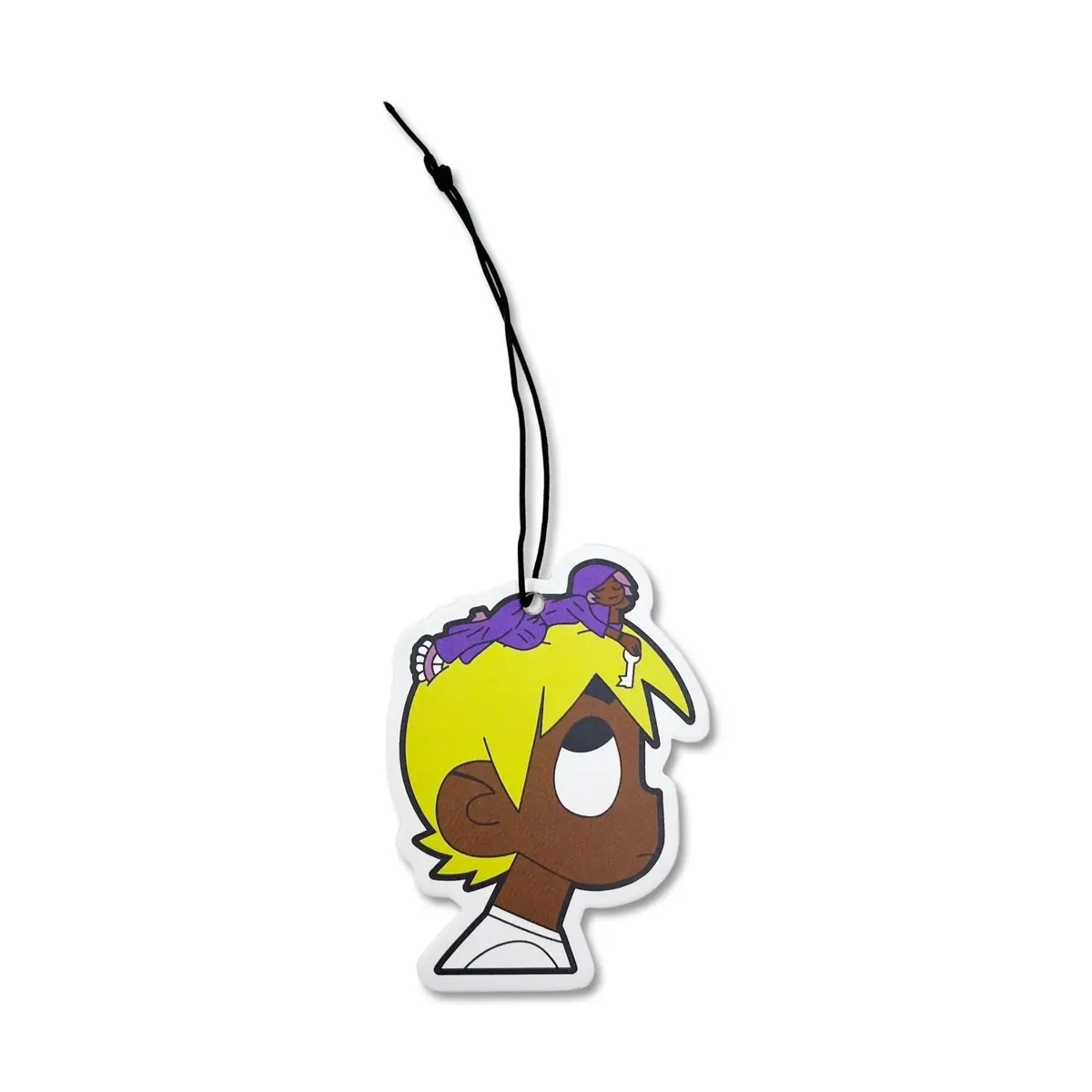 Yellow Hair Air Freshener