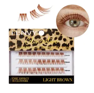I-ENVY Color Couture Faux Mink Lash Clusters - Leopard