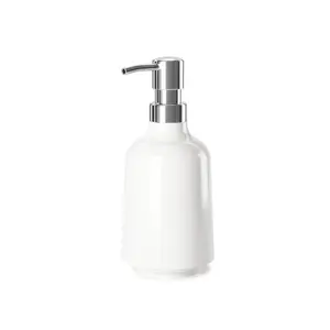 Umbra Step Soap Pump, Modern Soap Dispenser with Glossy Finish, Ideal for Kitchen or Bathroom, 13 oz Capacity - 1 Pack Hand Accessory Box Collection