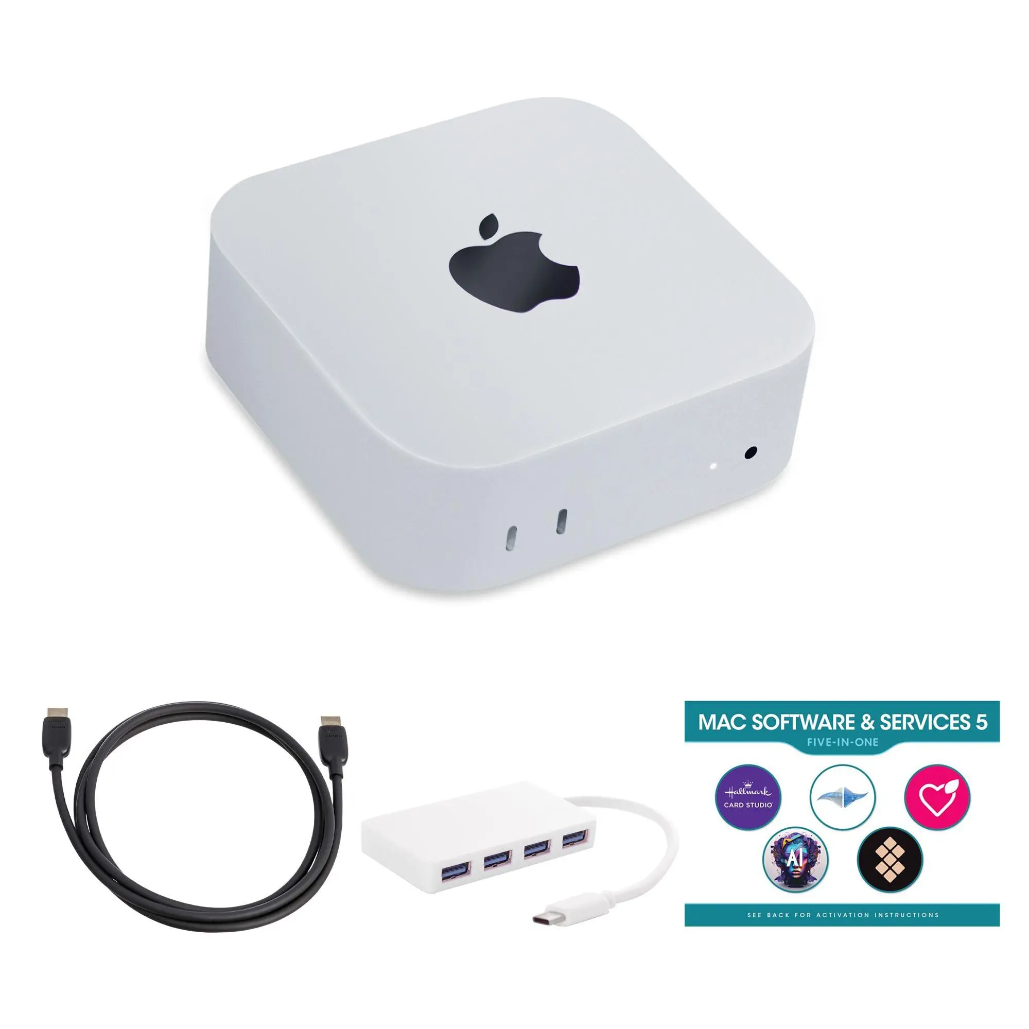 Apple Mac Mini M4 10-Core CPU 10-Core GPU 256GB16GB Bundle