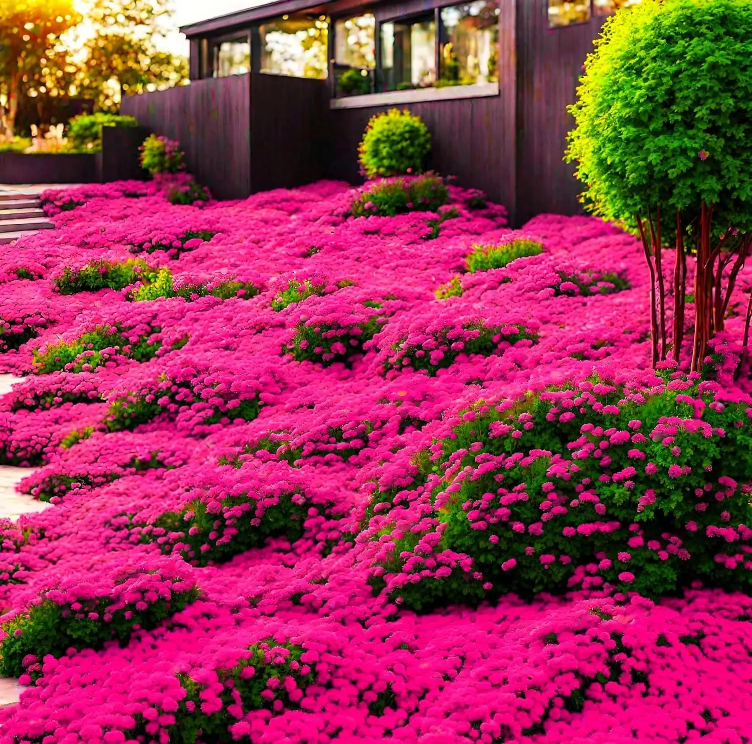 1000 red climbing thyme seeds, a cold resistant perennial plant 1000 red climbing thyme seeds, a cold resistant perennial plant