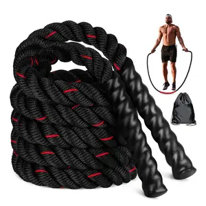 Weighted Jump Rope for Men and Women, Adult Heavy Skipping Rope, Jumprope for Fitness,Workout Equipment, Training Equipment, Fitness Equipment for Home Gym Exercise,Improve Strength and Building Muscle