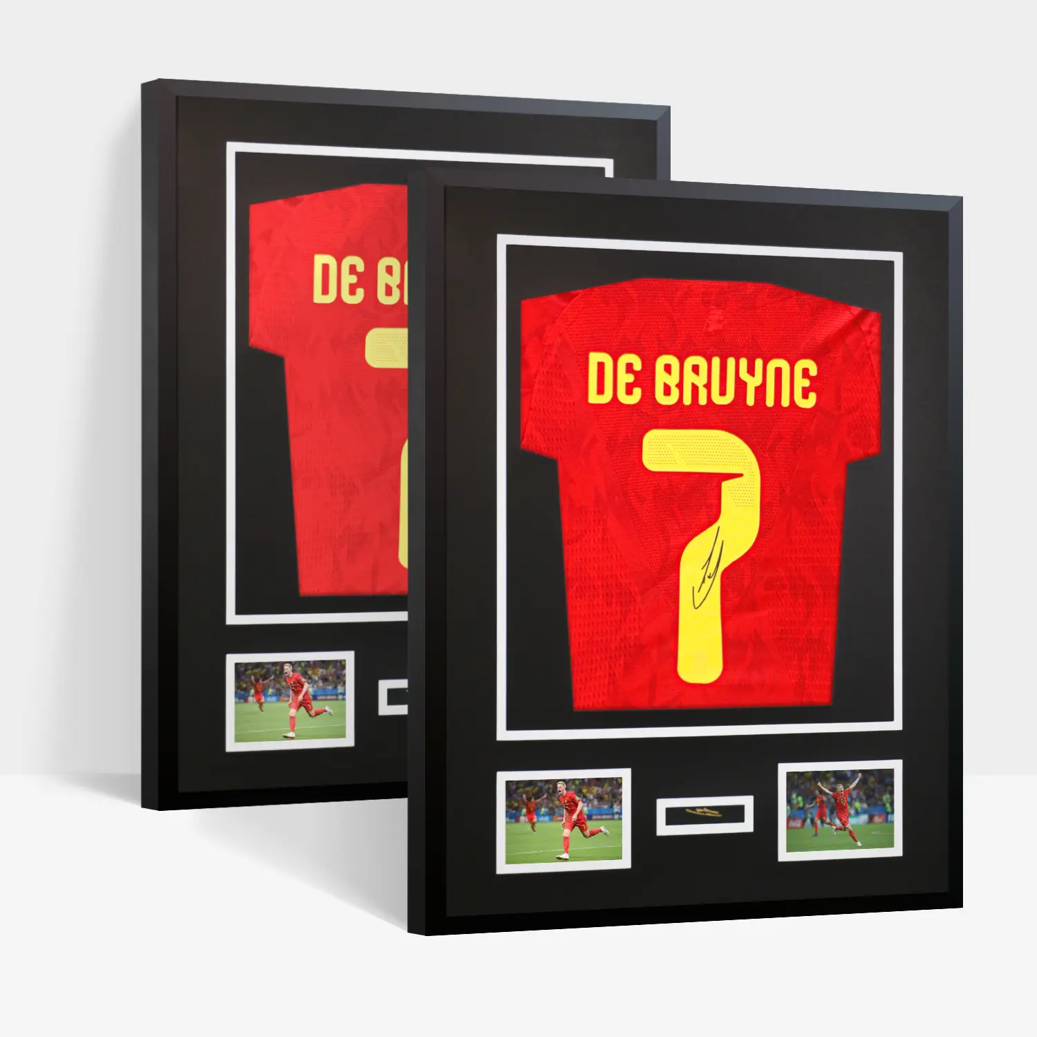 CCDCC 2-Pack Aluminum Jersey Display Frame - Built to Last Home Decor Photo Frame, Sports Jersey Storage Solution for Football, Soccer (23.6"x31.5") Ideal for Collectibles, Gifting