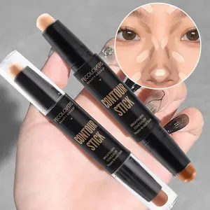 1PC Double-headed Contouring Stick - Brightens, Modifys The Face/body, Waterproof, Easy To Remove Makeup, Convenient and Durable, Suitable for Beginners Bronzer Stick
