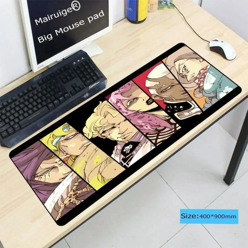 Jojo Large Mouse Mat Pad Anime Manga Adventure Mousepad Desk Mat