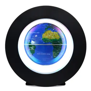 Circular Floating Globe Maglev Kids Educational Toy Creative Home Decor Gift