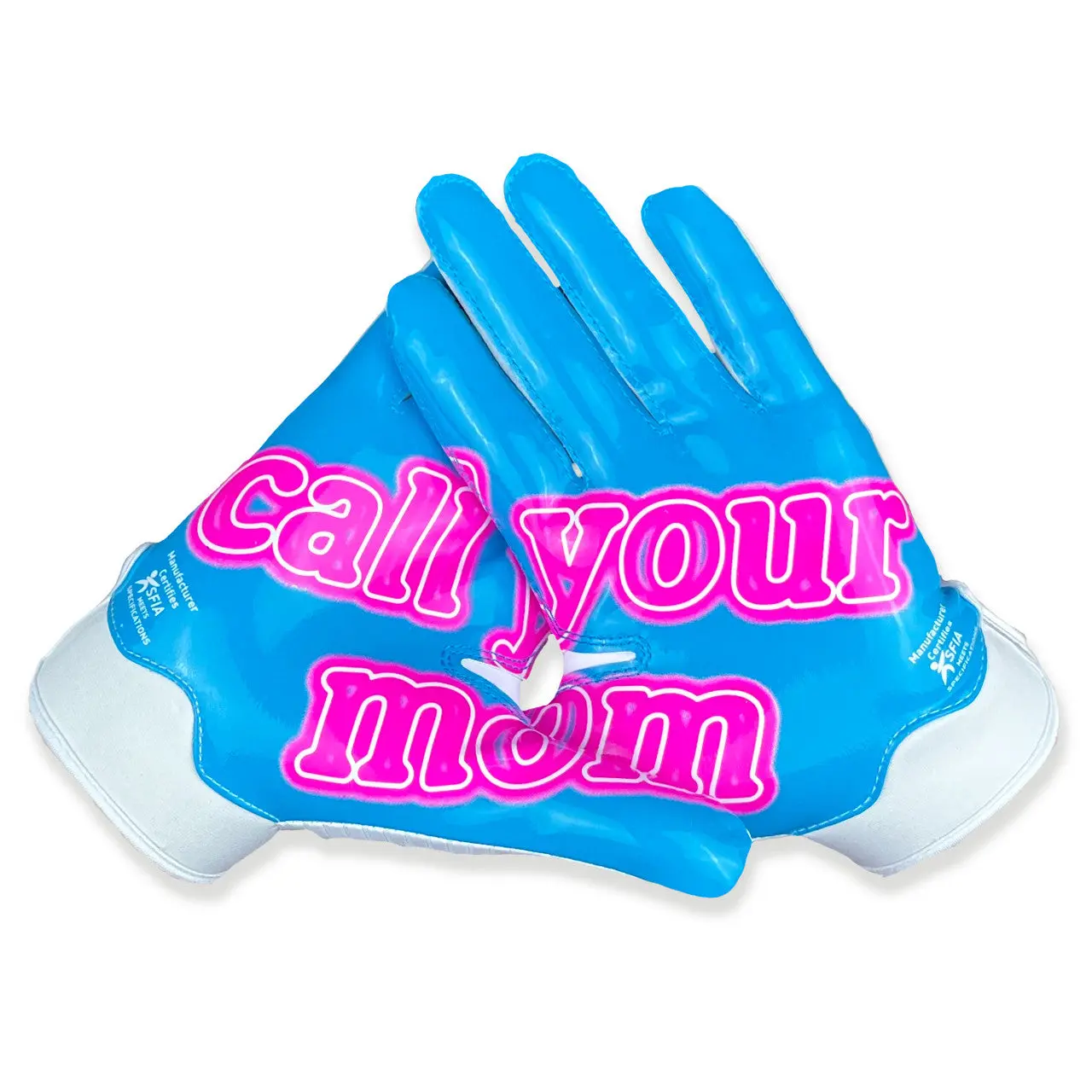 Call Your Mom Doom Receiver American Football Gloves