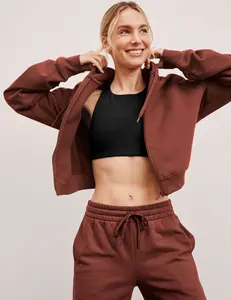 LuxeFleece Zip Up Hoodie