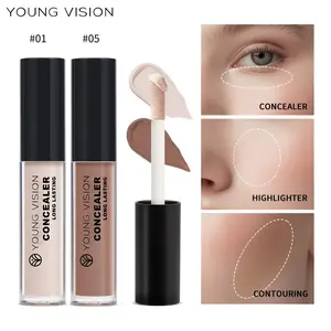 YOUNG VISION Face Concealer Foundation Liquid, Matte Clear Non-Sticky, Brighten Skin Tone, Contour Sculpting, Multi-Functional Makeup, High Quality Cosmetics