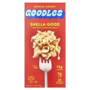 Goodles Shella Good, Aged White Cheddar and Shells, 6 oz (170 g)