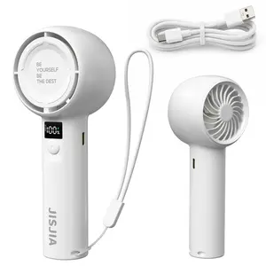 Yodevoe USB rechargeable handheld fan, portable digital display cooling fan, 100 adjustable fan speeds, suitable for outdoor sports and travel #FeaturedRecommendation