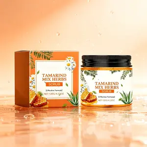 Tamarind Herbal Scrub 120g – Gentle Exfoliating Body Scrub with Tamarind & Herbs, Smoothing Scrub for Soft Skin
