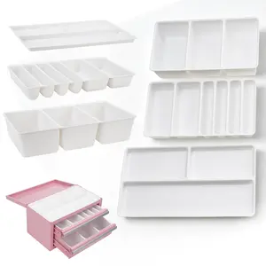 6 PCS Tool Box Organizer Tray for Kobalt 2-Drawer Mini Tool Box with Friction Slide (OLD Version), Tray Storage for Kobalt Tool Box, Toolbox Organization Accessories (Box NOT Included)